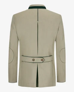 Adrian Schilfleinen Trachten-Janker aus Woll-Mix