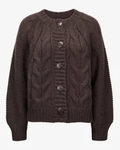 Ally Cashmere-Strickjacke