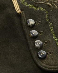 Almkogel Lederhose kurz aus Hirschleder