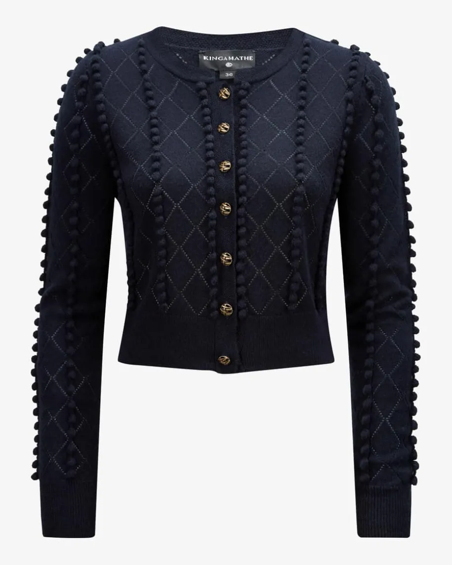 Amalia Trachten-Cashmere-Strickjacke