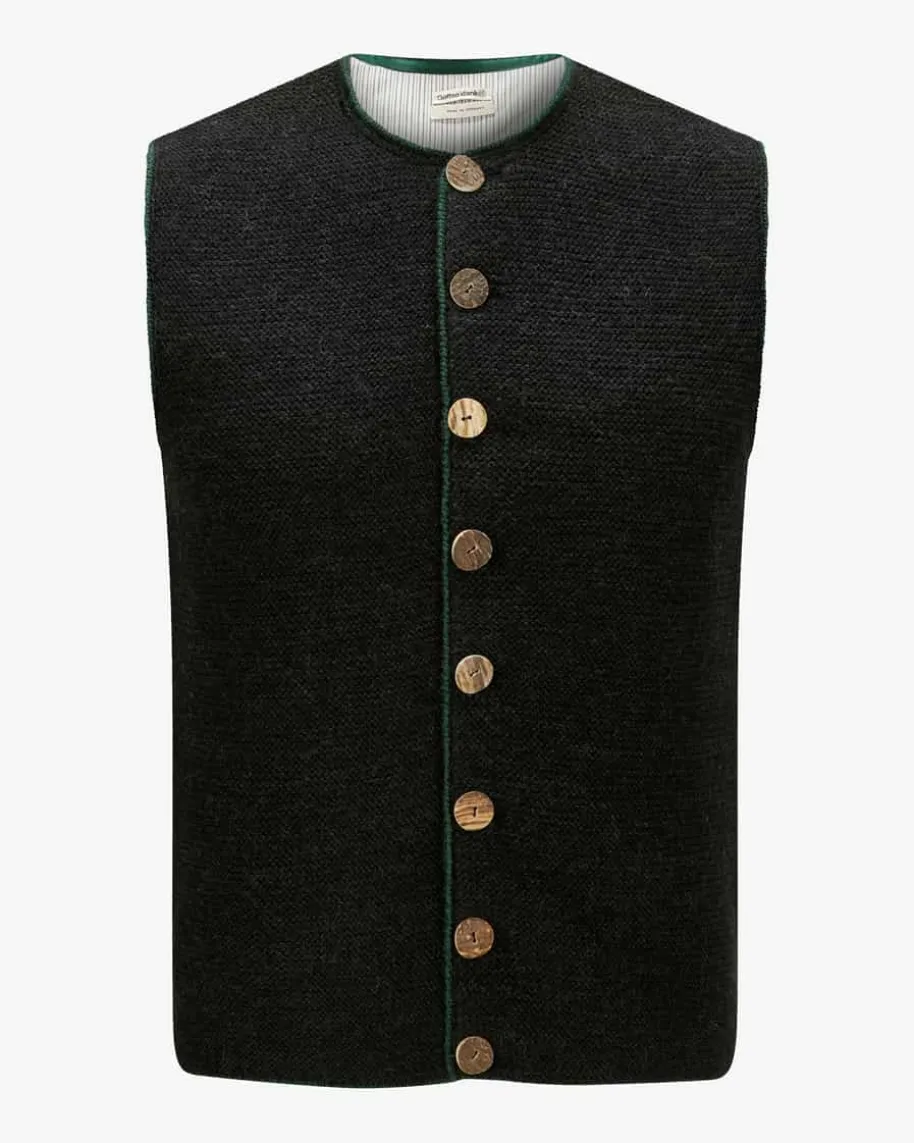 August Trachten-Strickweste