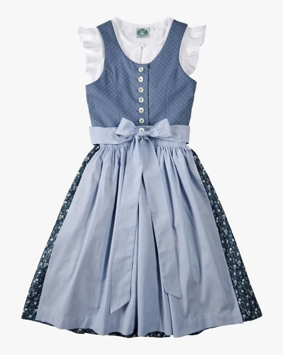 Bergsee Dirndl mit Bluse und Schürze