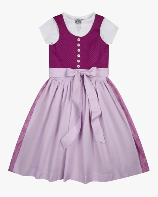 Bergsee Dirndl mit Bluse und Schürze