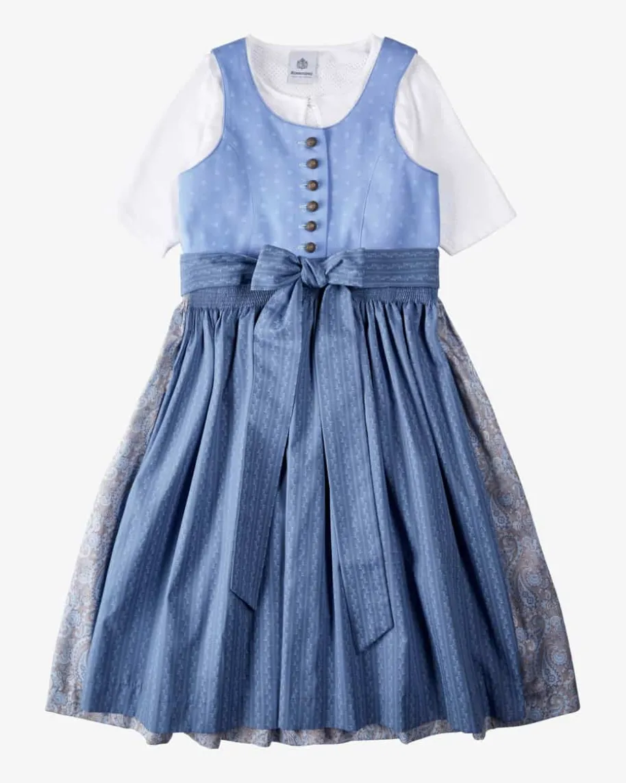 Bergsee Dirndl mit Bluse und Schürze
