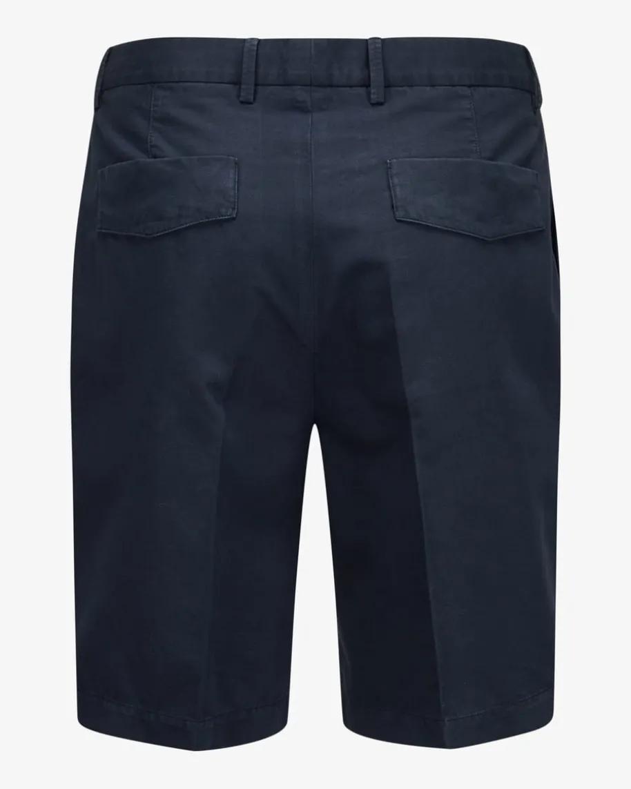 Bermudas aus Baumwolle und Leinen