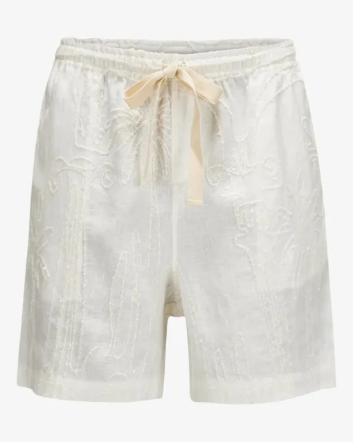 Bermudas aus Leinen