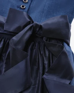 Biana Midi-Dirndl mit Seidenschürze