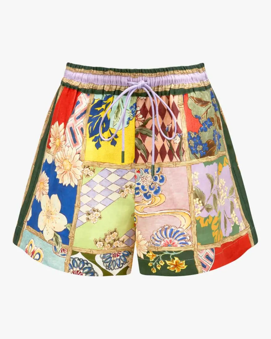 Bianca Shorts aus Leinen