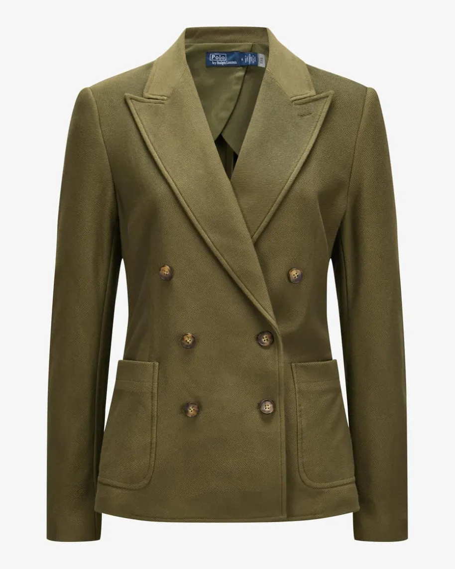 Blazer aus Baumwolle