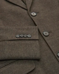 Blazer aus Baumwolle und Wolle