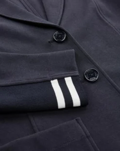 Blazer aus Baumwoll-Mix