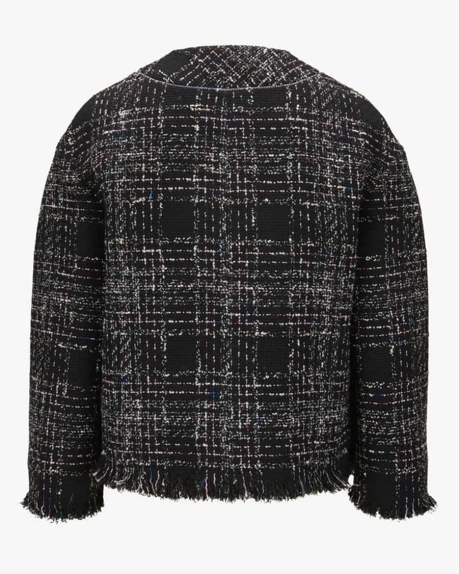 Blazer aus Baumwoll-Mix