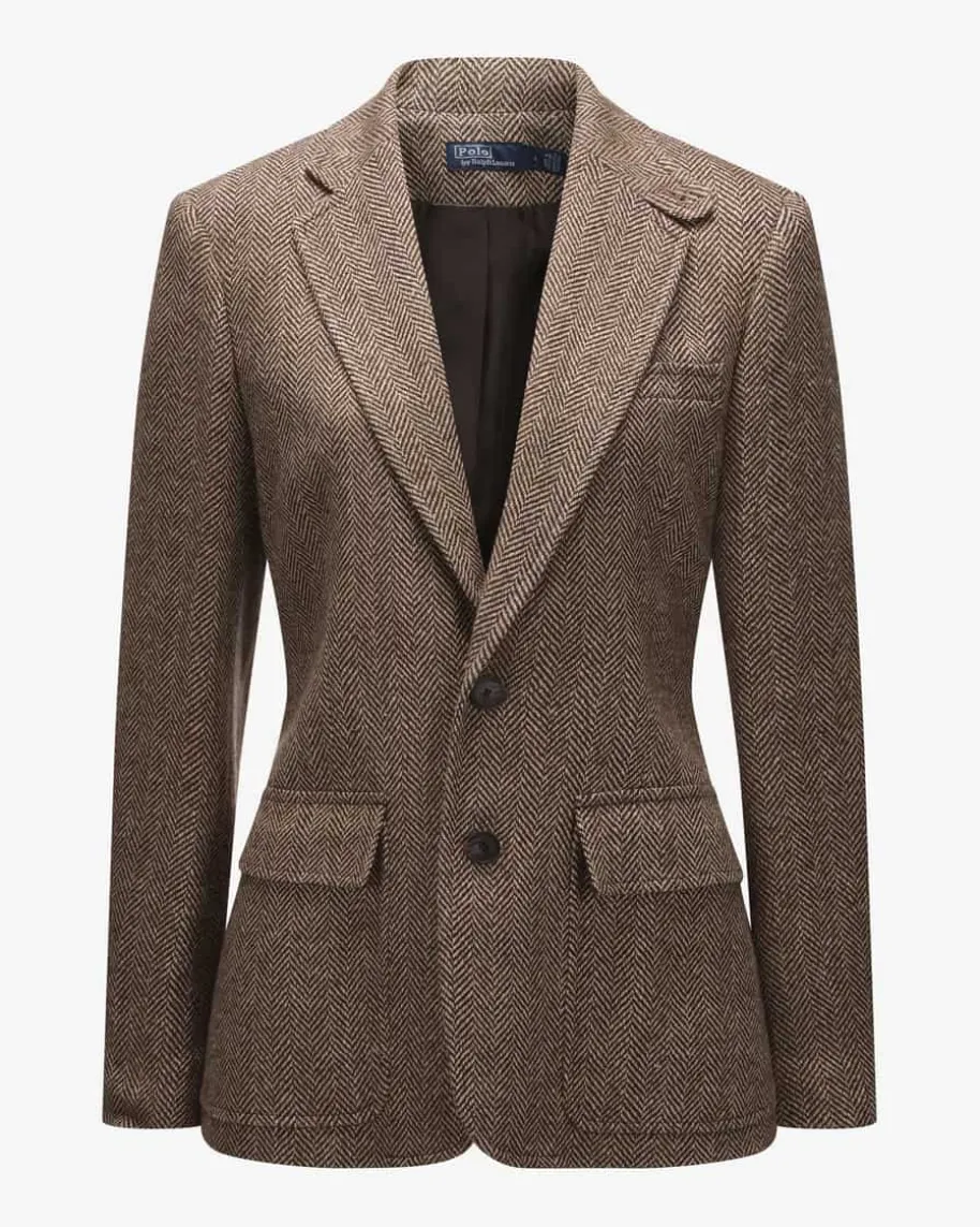 Blazer aus Leinen-Mix