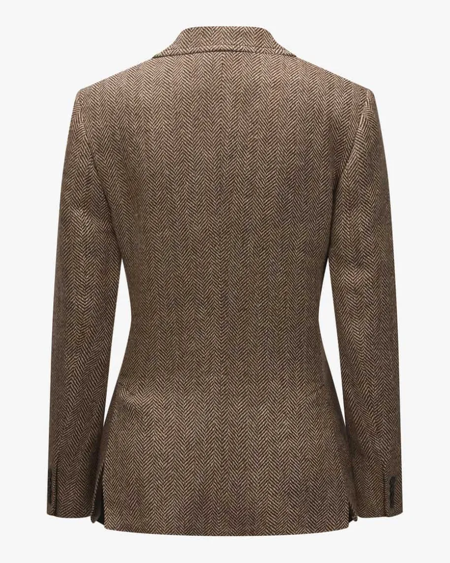 Blazer aus Leinen-Mix