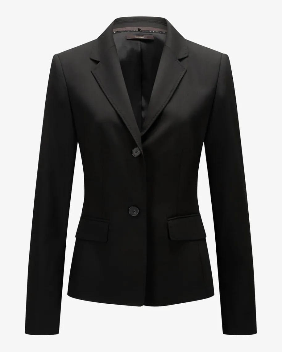 Blazer aus Schurwoll-Mix