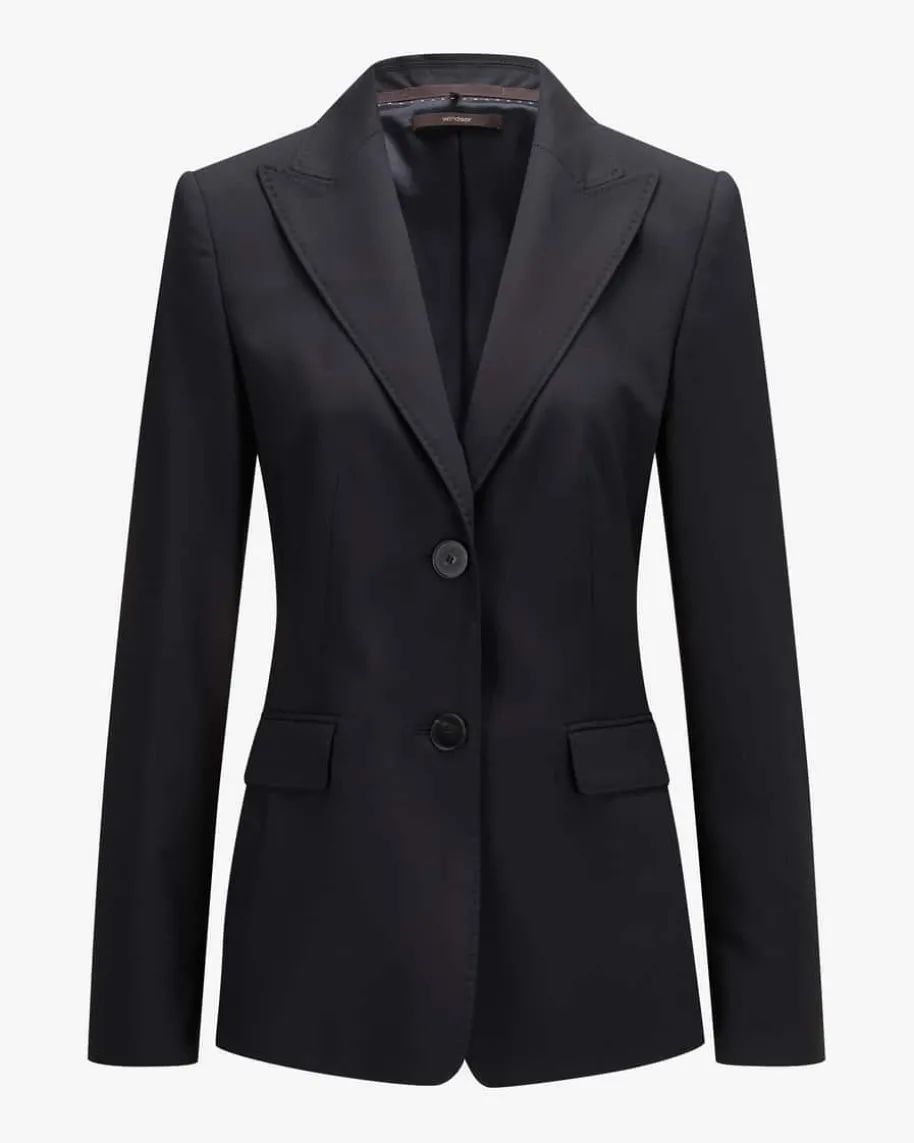 Blazer aus Schurwoll-Mix