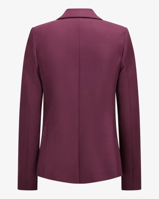 Blazer aus Viskose-Mix