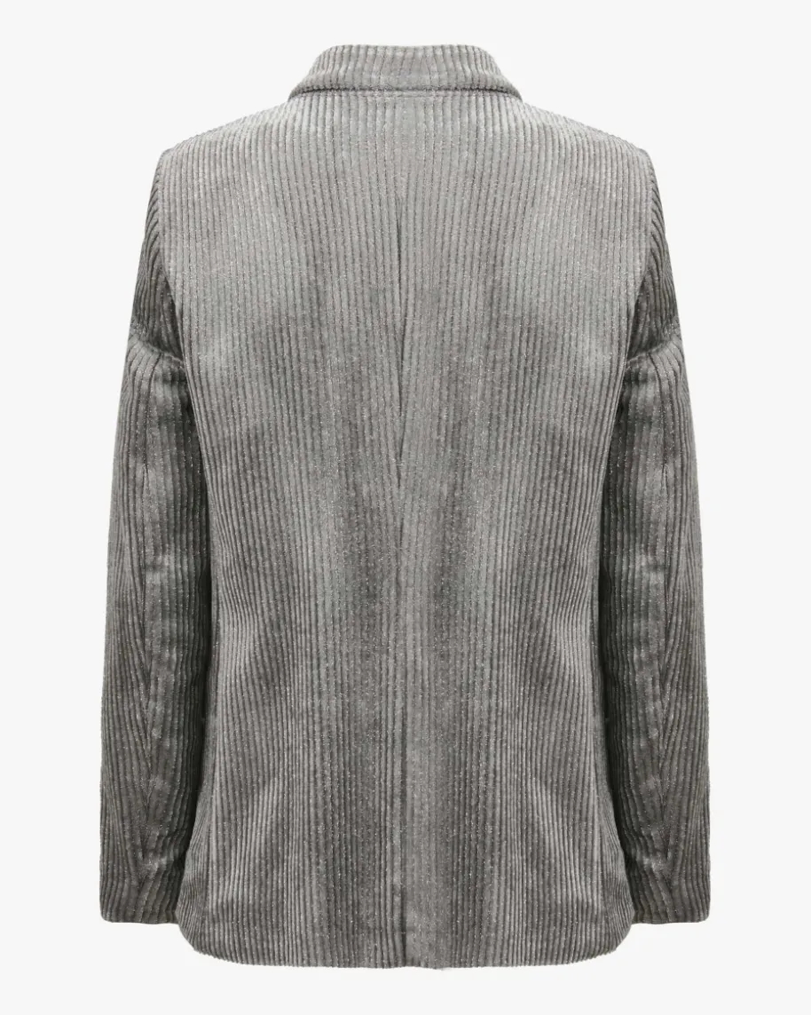 Blazer aus Viskose-Mix