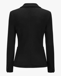 Blazer Slim Fit aus Schurwoll-Mix