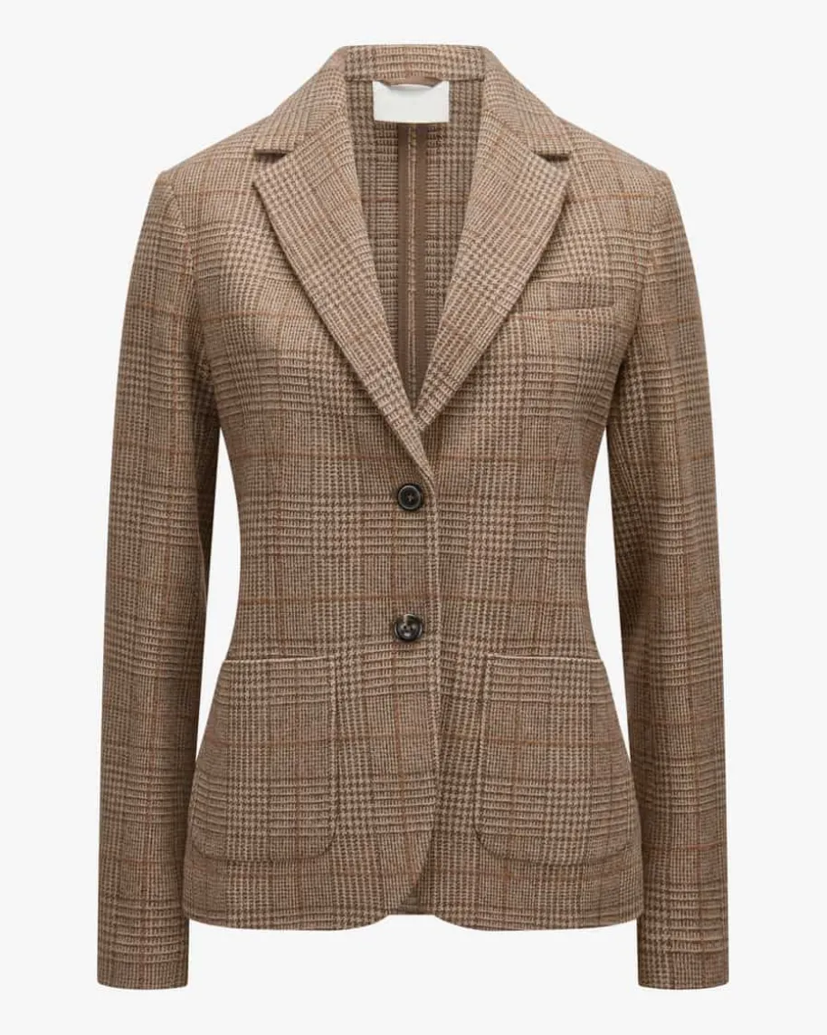 Blazer Slim Fit aus Schurwolle und Cashmere