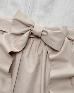 Bodensee Viky Leinendirndl lang mit Schürze