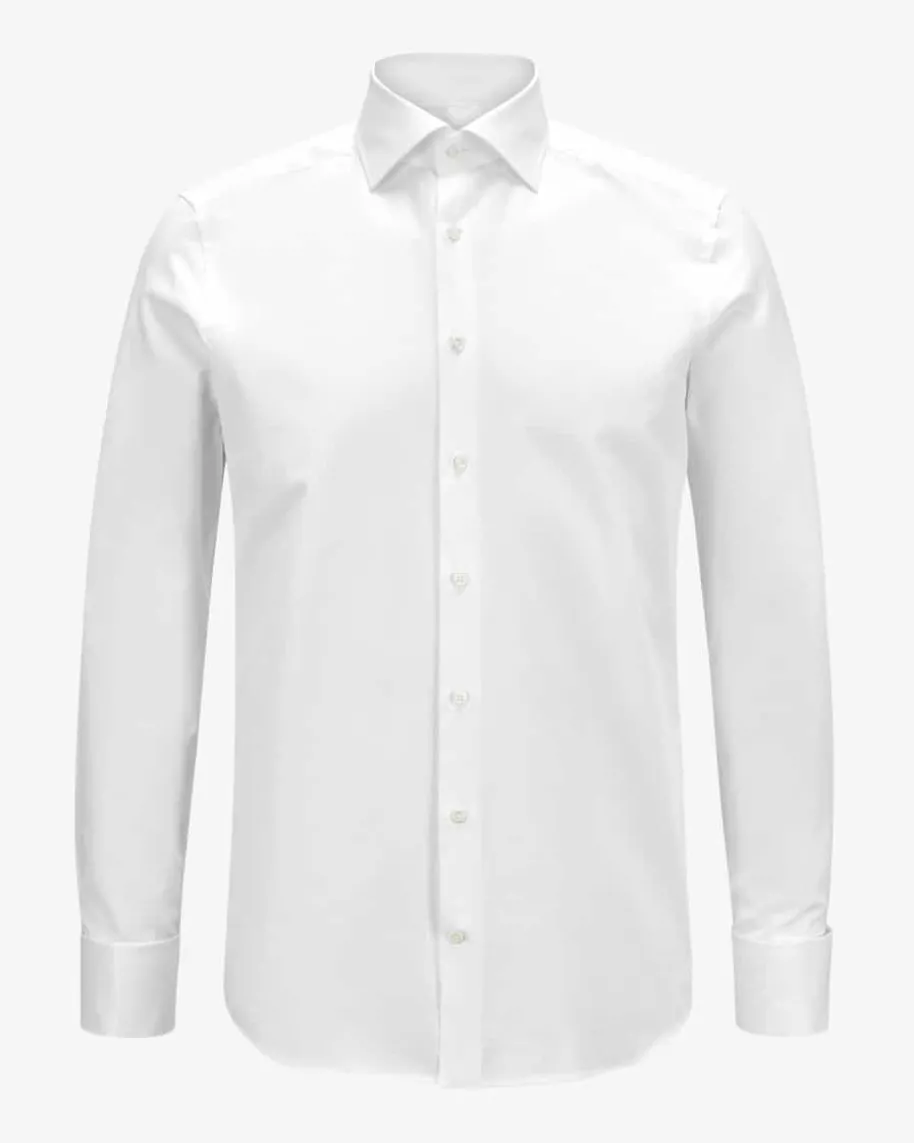 Businesshemd Slimline Twill Umschlagmanschette