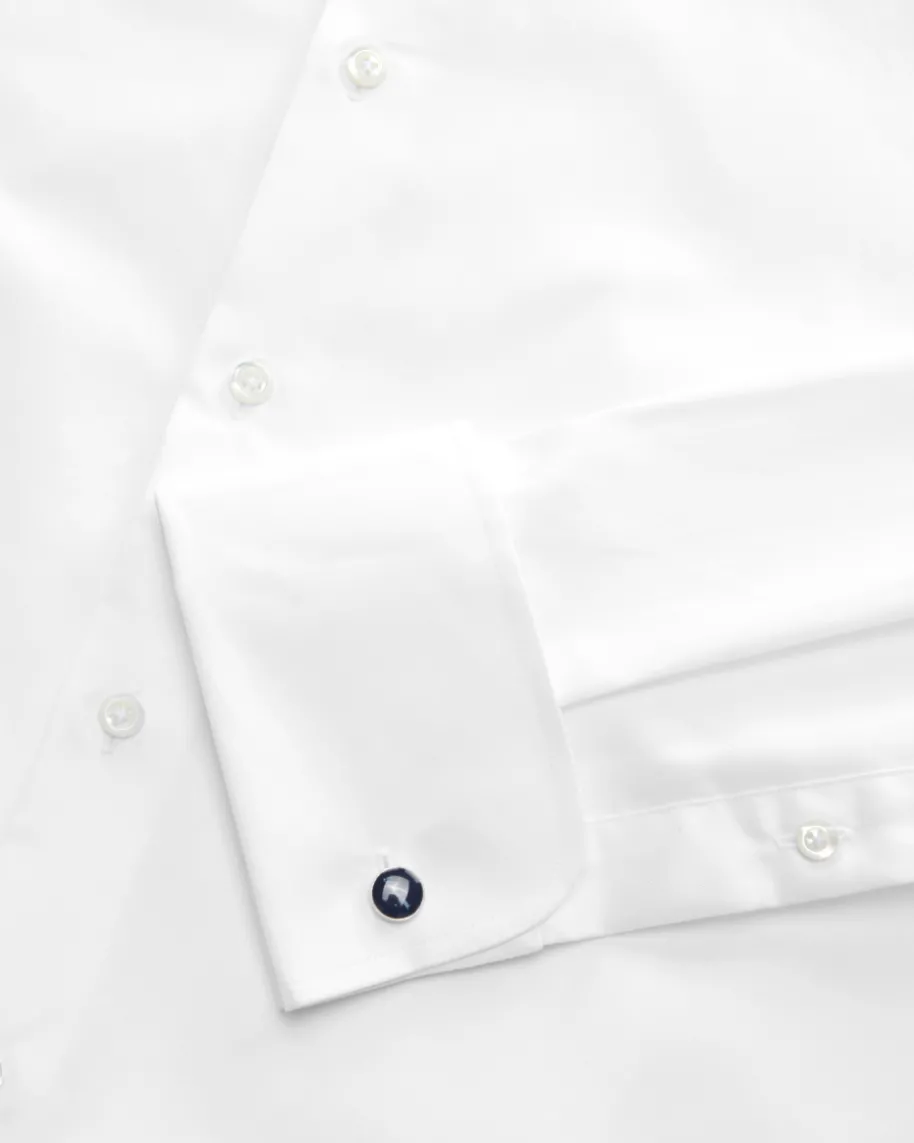 Businesshemd Slimline Twill Umschlagmanschette