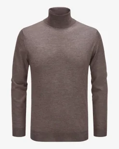 Cashmere-Seiden-Rollkragenpullover