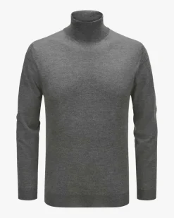 Cashmere-Seiden-Rollkragenpullover