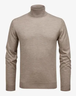 Cashmere-Seiden-Rollkragenpullover