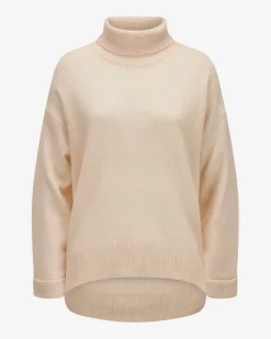 Cashmere-Seiden-Rollkragenpullover