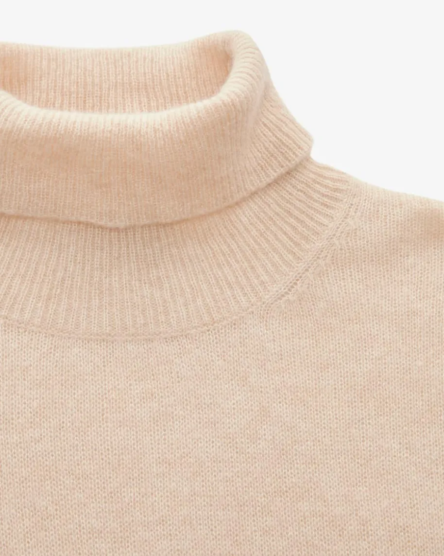 Cashmere-Seiden-Rollkragenpullover