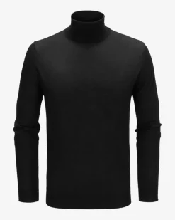 Cashmere-Seiden-Rollkragenpullover