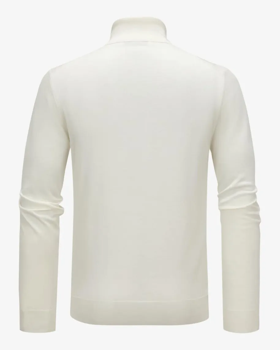 Cashmere-Seiden-Rollkragenpullover