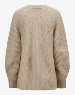 Cashmere-Seiden-Strickjacke