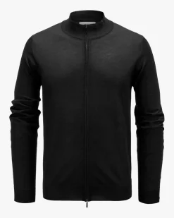 Cashmere-Seiden-Strickjacke