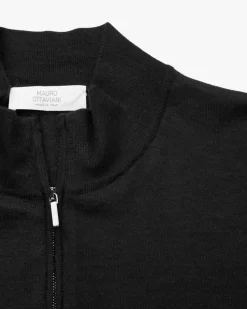 Cashmere-Seiden-Strickjacke