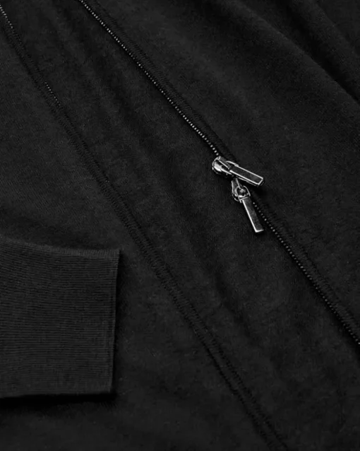 Cashmere-Seiden-Strickjacke
