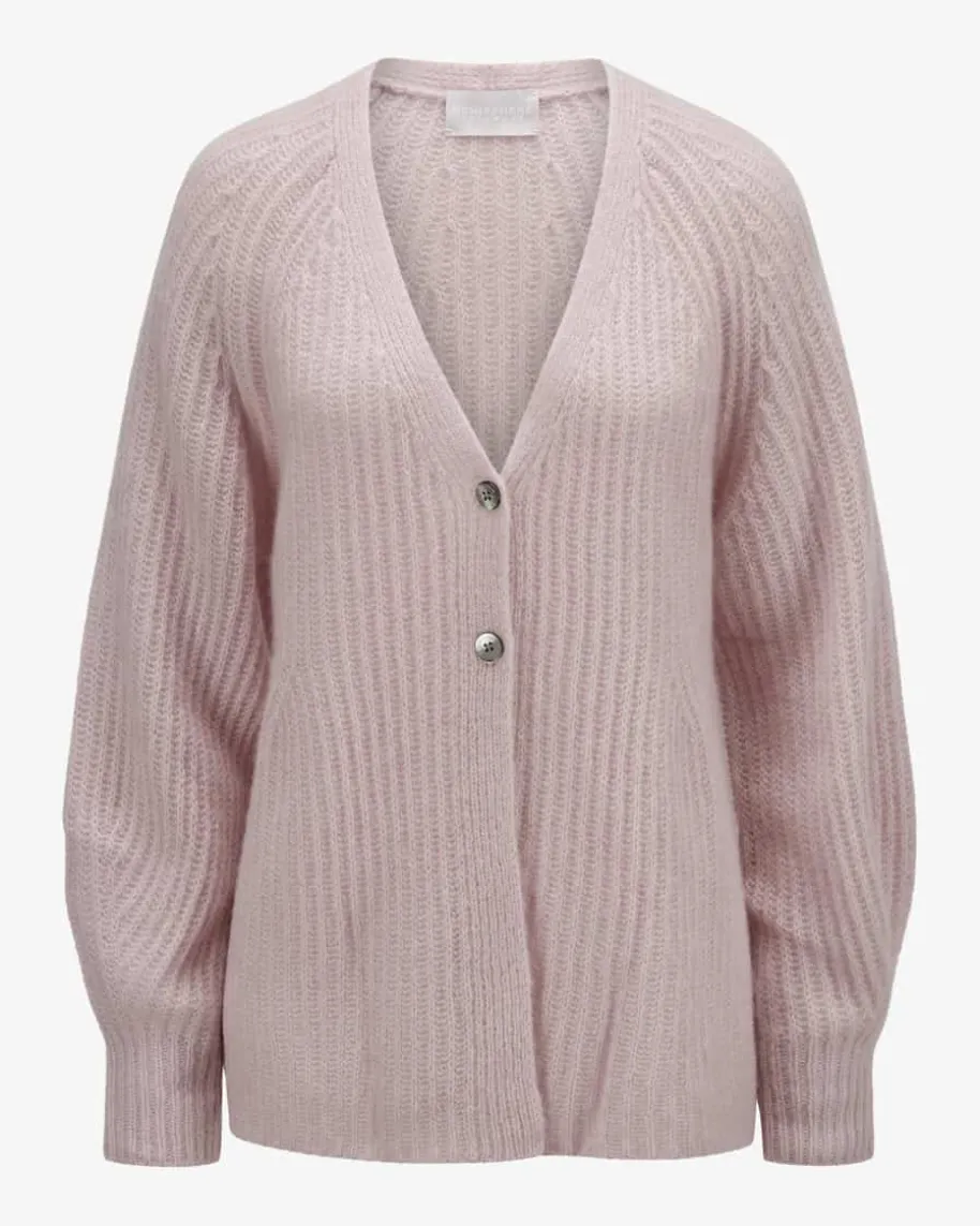 Cashmere-Seiden-Strickjacke