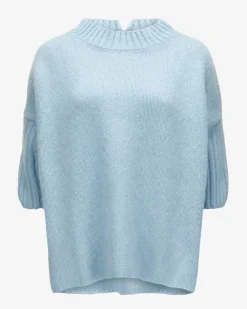 Cashmere-Seiden-Strickshirt