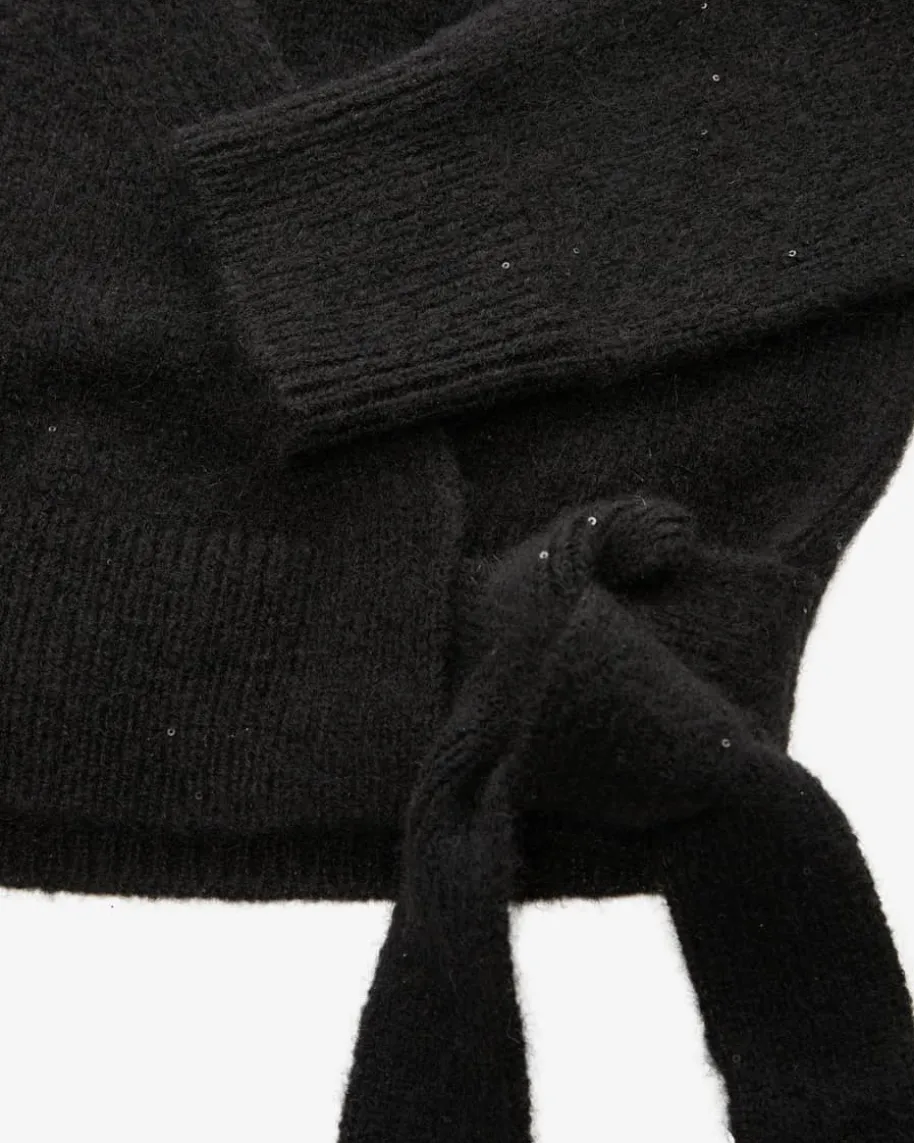 Cashmere-Seiden-Wickelcardigan