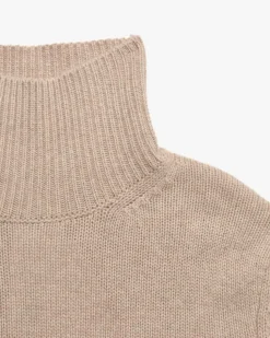 Cashmere-Stehkragenpullover