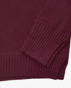 Cashmere-Stehkragenpullover