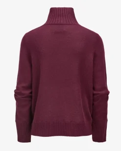 Cashmere-Stehkragenpullover