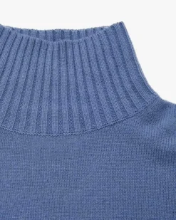 Cashmere-Stehkragenpullover