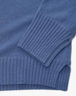Cashmere-Stehkragenpullover