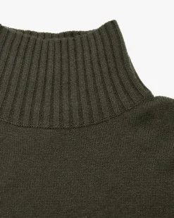 Cashmere-Stehkragenpullover
