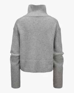 Cashmere-Stehkragenpullover