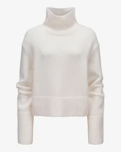 Cashmere-Stehkragenpullover