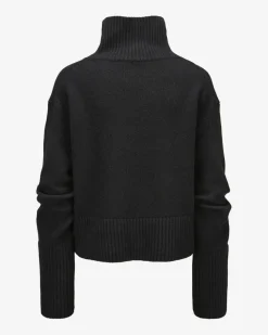 Cashmere-Stehkragenpullover